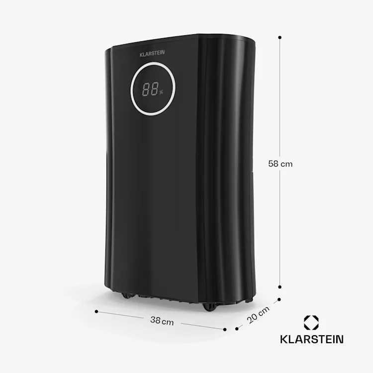 DryFy ProConnect 24L Osuszacz powietrza - wymiary