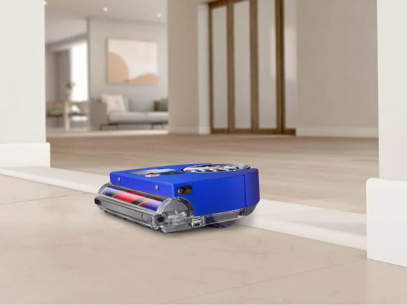 Dyson 360 Vis Nav - pokonywanie przeszkód
