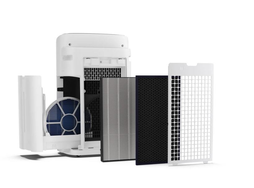 Oczyszczacz powietrza Sharp-UA-KINE-W z filtrami