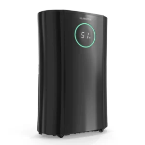 Czarny osuszacz powietrza Klarstein DryFy ProConnect 24L