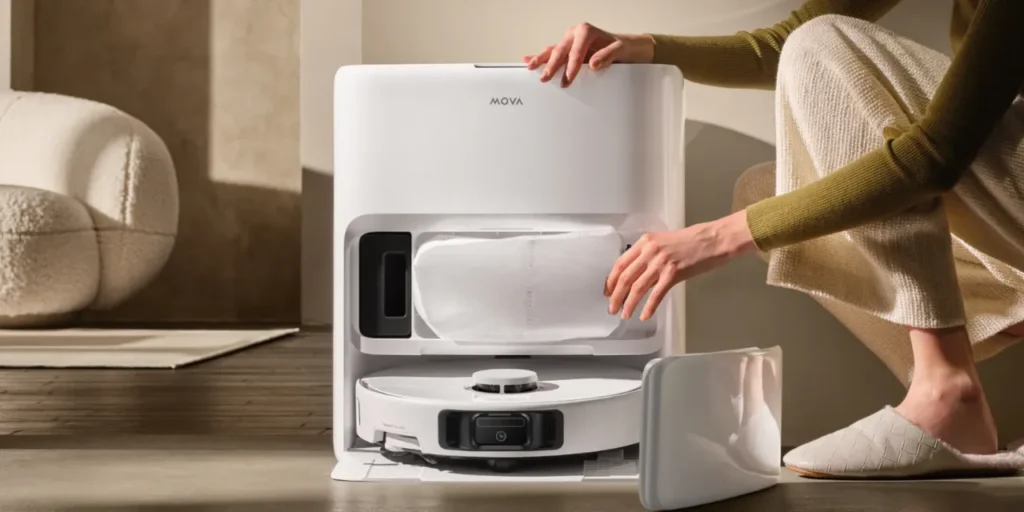 Robot Mova P50 Ultra w stacji