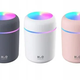 NAWILZACZ-POWIETRZA-DYFUZOR-ZAPACHOWY-AROMATERAPIA-Marka-H2O-Humidifier-kolory