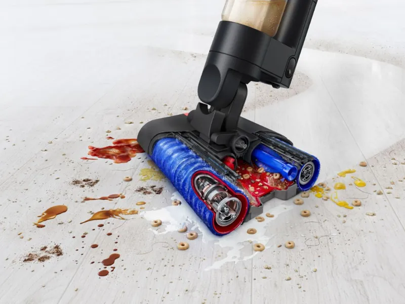 Odkurzacz Dyson WashG1 z dwoma obrotowymi rolkami