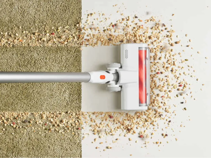 Odkurzacz Xiaomi Vacuum Cleaner G20 Lite. Wciąganie zanieczyszczeń