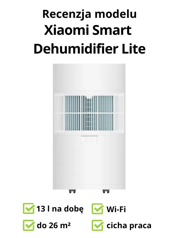 Xiaomi Smart Dehumidifier Lite - osuszacz powietrza