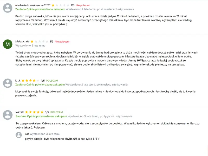Xiaomi Trueclean W10 Ultra Wet Dry Vacuum - opinie z Ceneo