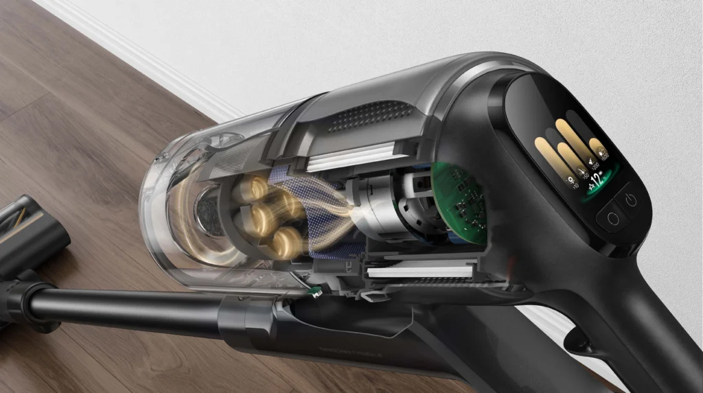 Wyświetlacz LCD Dreame Z30 Aquacycle. materiały producenta Dreame