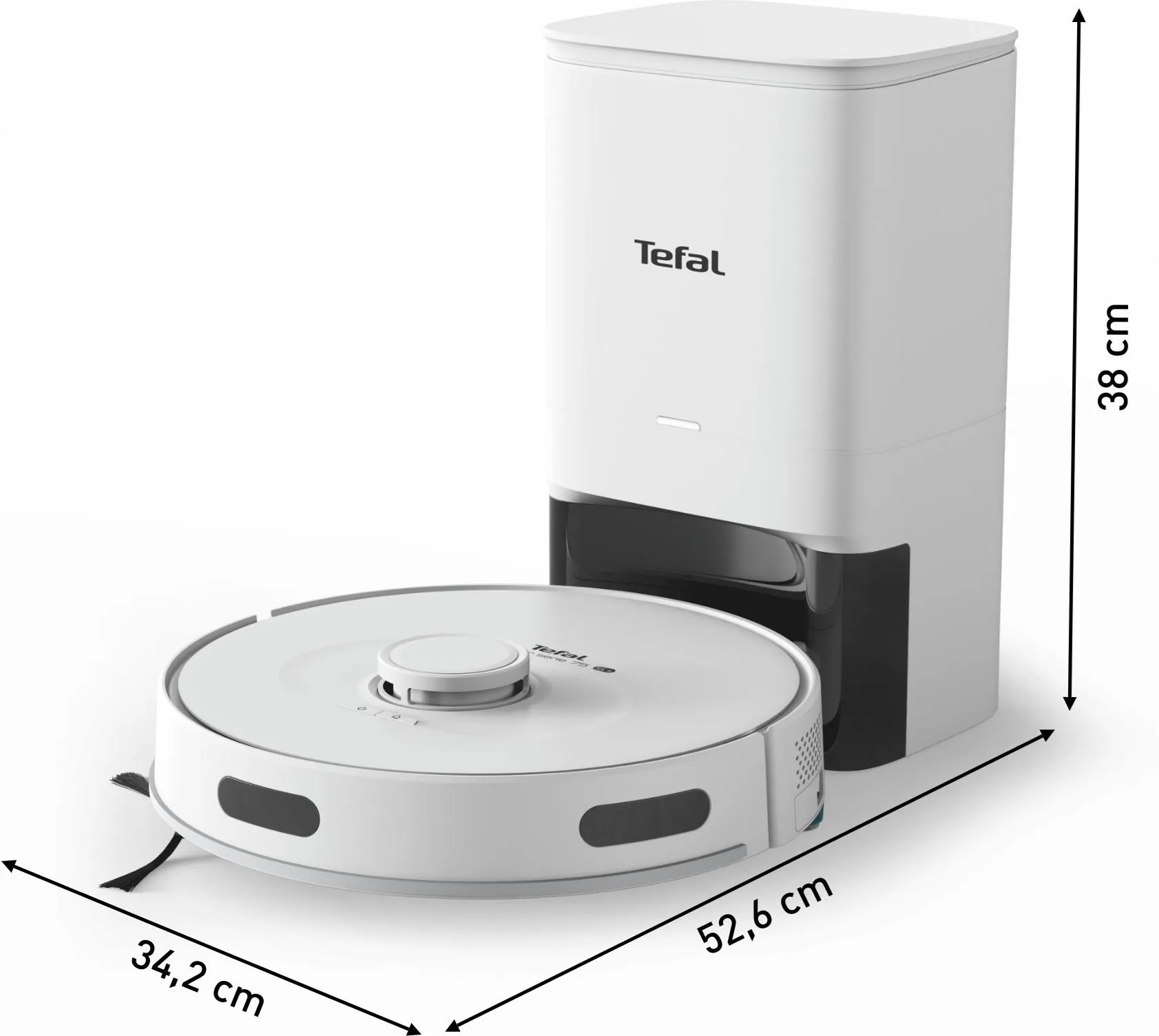 Wymiary robota Tefal X-Plorer S75-S+