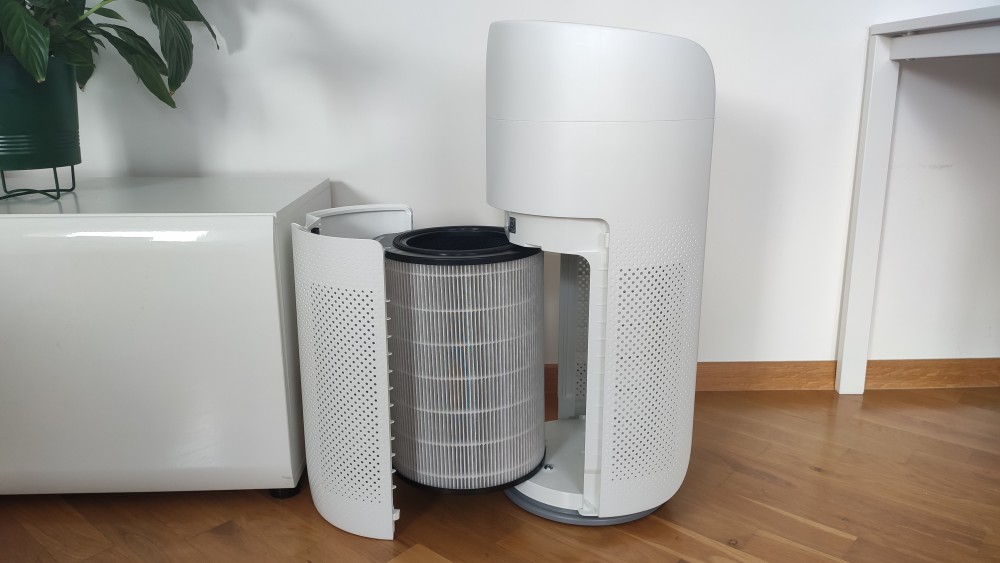 Wymiana filtra w oczyszczaczu powietrza Philips Dual Scan