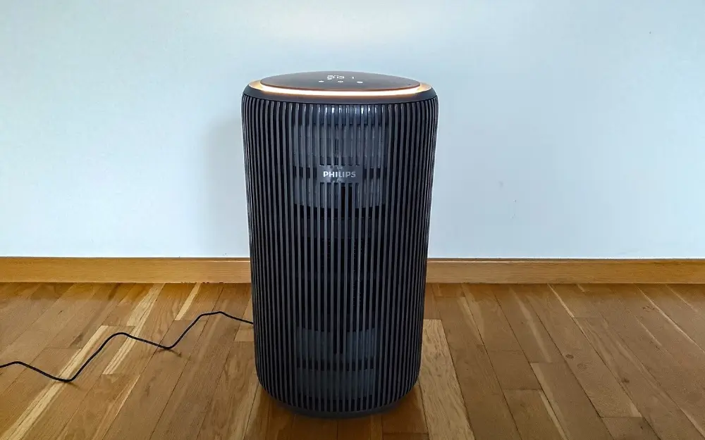 Przód oczyszczacza powietrza Philips AC3221/10. Materiały własne Ranking-Oczyszczaczy.pl