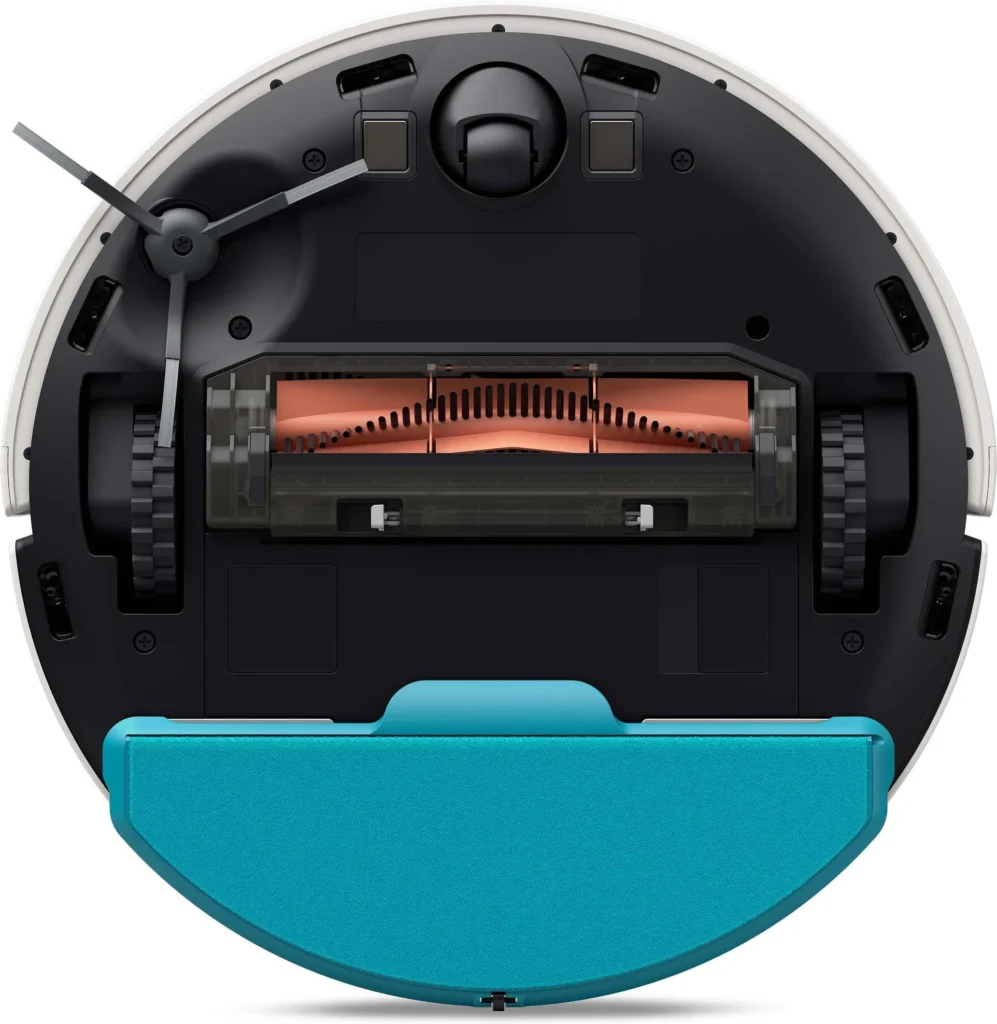 Philips Aqua model 7000 XU7000/01 i nakładka mopująca - widok od dołu