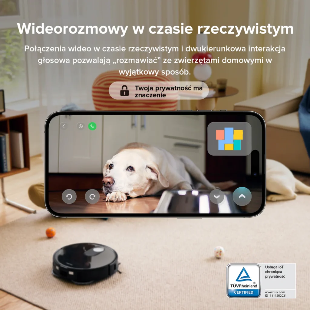 Kamera w Roborocku Qrevo Slim
