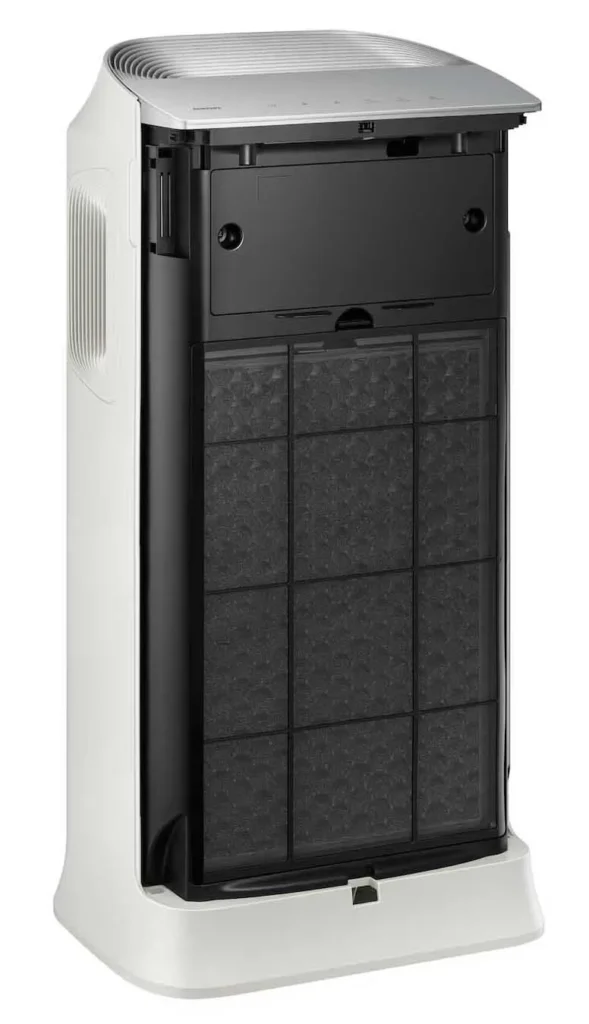 Samsung AP70 widziany od tyłu wraz z filtrami. Mateiriały producenta Samsung