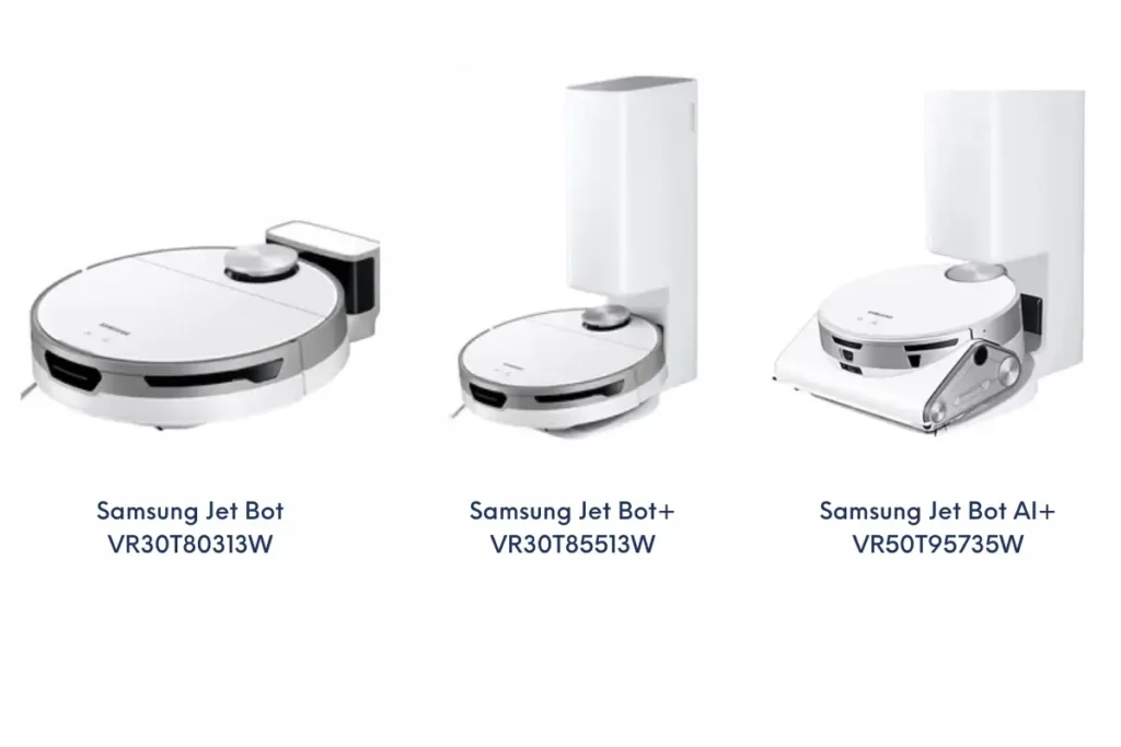 Rodzina robotów Samsung Jet Bot