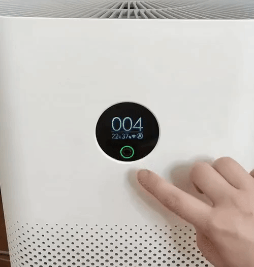 Panel sterujący oczyszczacza powietrza Xiaomi Air Purifier 3H.